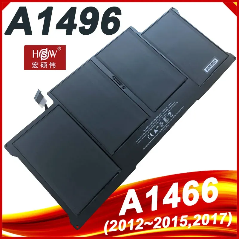Batteries Vente chaude !!!!A1466 A1496 A1405 Batterie d'ordinateur portable pour Apple MacBook Air 13 "A1466 (2012 2013 2014 2015 2017)