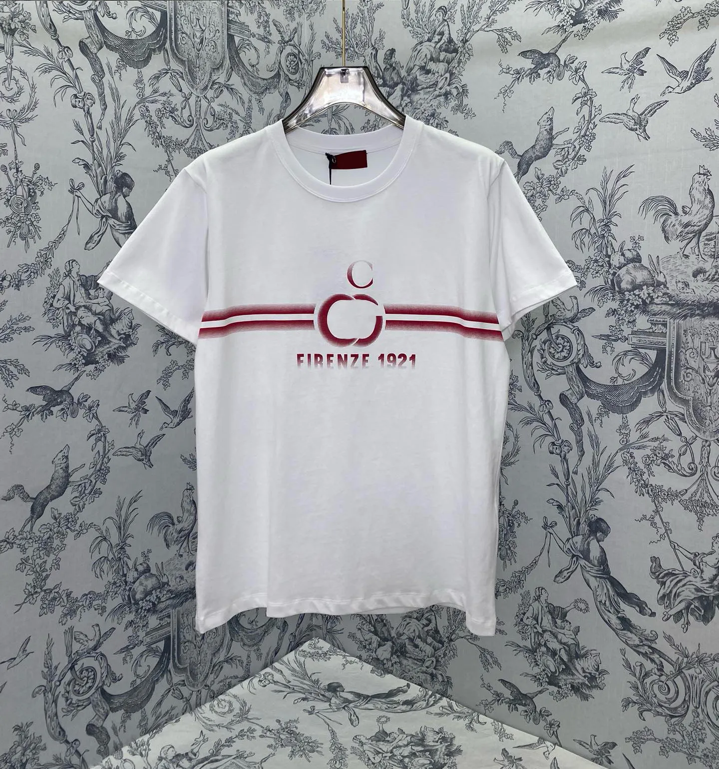 メンズプラスティーポロスTシャツの丸い首刺繍と印刷されたポーラースタイルの夏の摩耗
