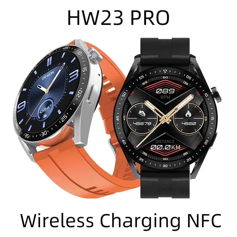 Watches 2023 Smart Watch Ultra HW23 Pro NFC Smartwatch Men Women Bluetooth Calls Wireless Charging Fitness Bracelet 1.52 Inch HD Screen