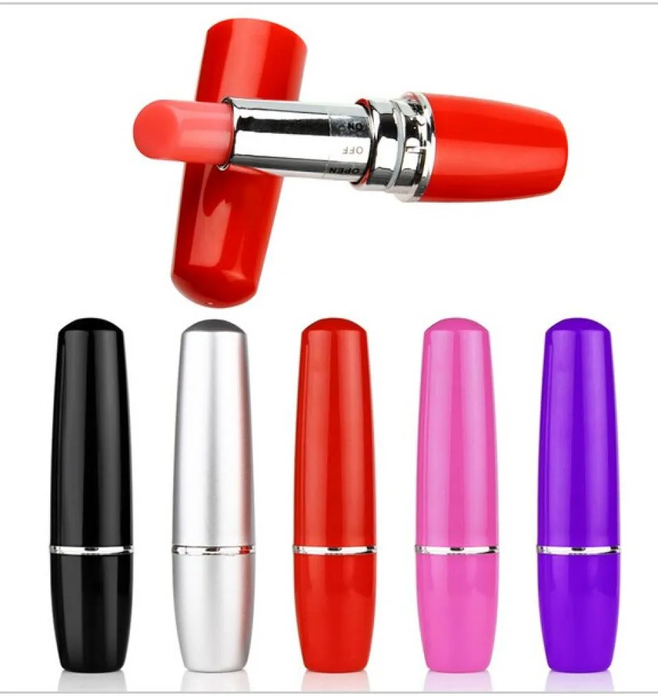 Läppstift mini vibrator vibrerande kula diskret läppstift vibe sexprodukter för kvinnliga kvinnliga onanator sex leksaker559974