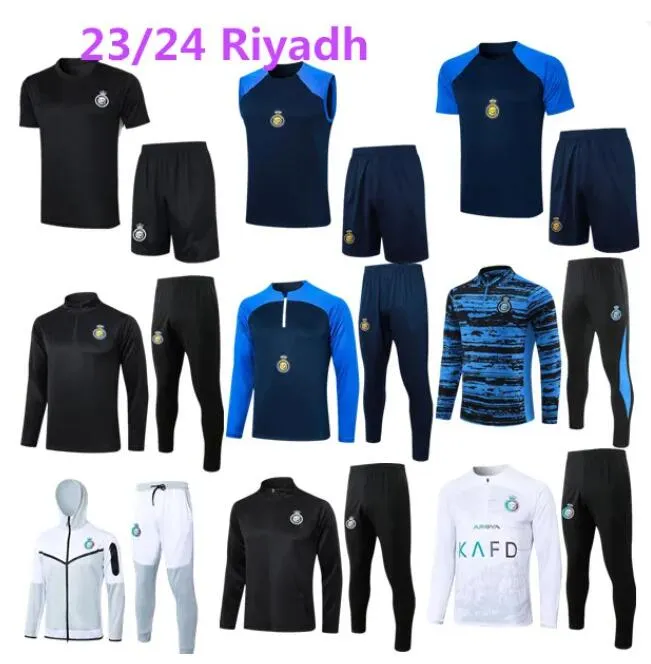 Al Nassr Jersey Soccer Tracksuit Ronaldo CR7 Training Suit