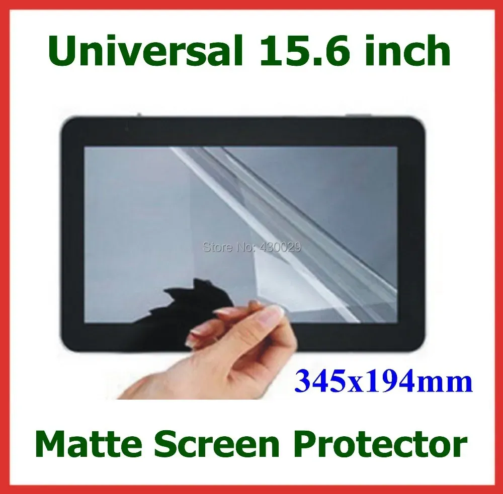 Koruyucular 5pcs 15.6 "Dizüstü bilgisayar için mat koruyucu film LCD Monitör Evrensel Antiglare ekran koruyucusu 15.6 inç boyutu 345x194mm