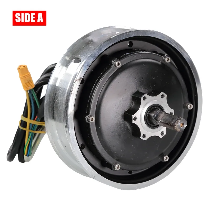 Orijinal LGSDDM Sıfır 10x için 10 inç Elektrikli Scooter Motor Hem Ön ve Arka Tekerlek Hızlı En Yeni Motor 52V1000W 60V1200W