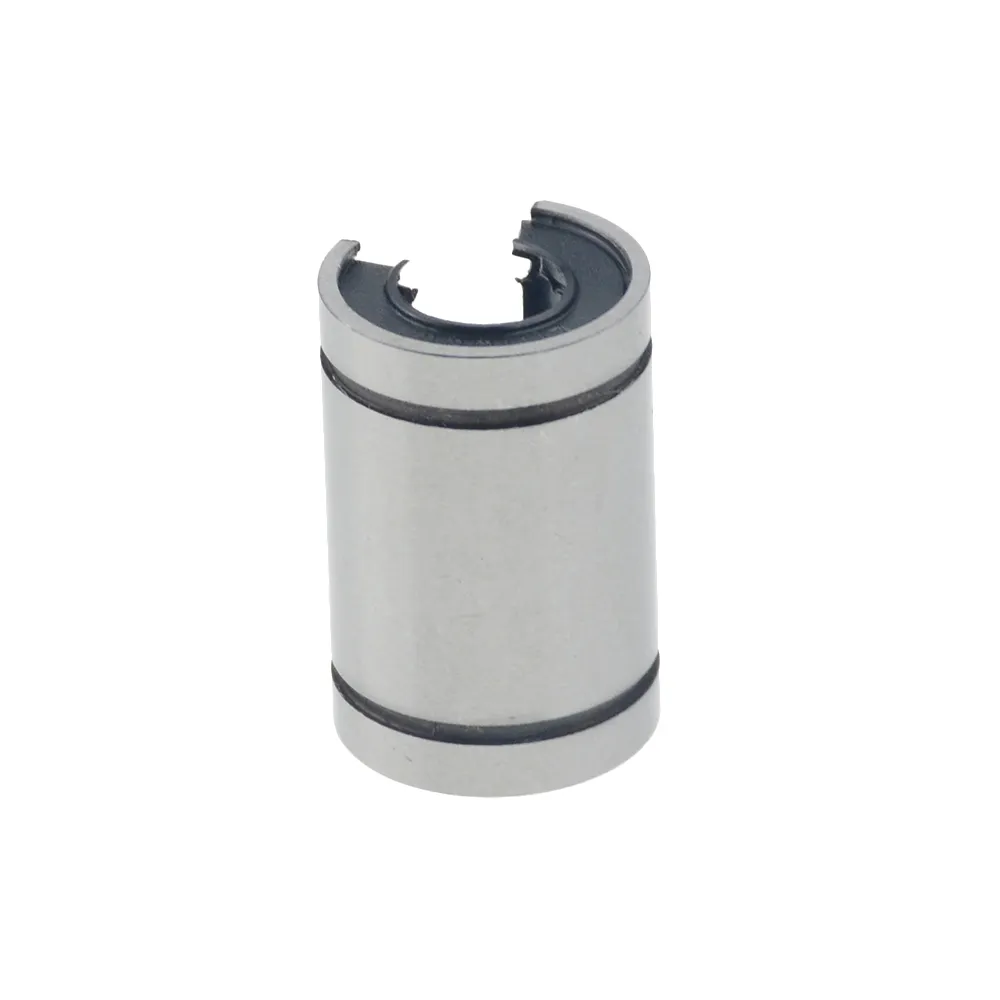 HOT SALE 1PC LM12UUOP LM10UUOP LM16UUOP LM20UUOP 12MM LINEAR LAGINGS ÖPPEN CNC LINEAR BUSHING FÖR 3D -skrivardelarsaxlar