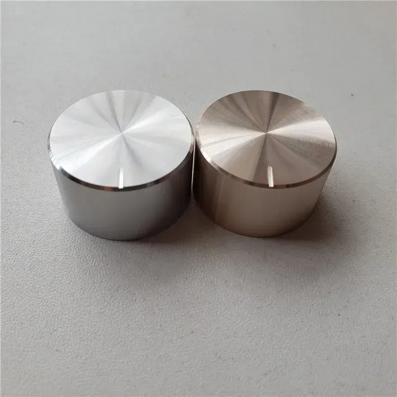 Bouton en plastique en aluminium pour les boutons du potentiomètre 19 * 17 21 * 17 26 * 17 30 * 17 mm Highlights Silver Black CD Châssis Volume Cap Amplificateur