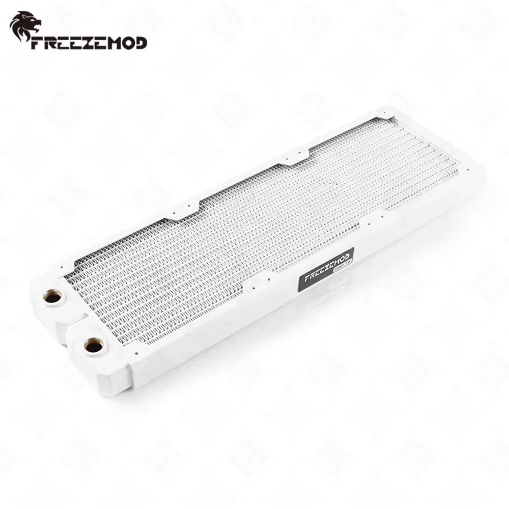 Radiazione di rame bianco 360 mm di raffreddamento a 360 mm G1/4 filo per raffreddamento ad acqua PC Raffreddamento in rame di raffreddamento a 12 cm Tsrptwwhite360