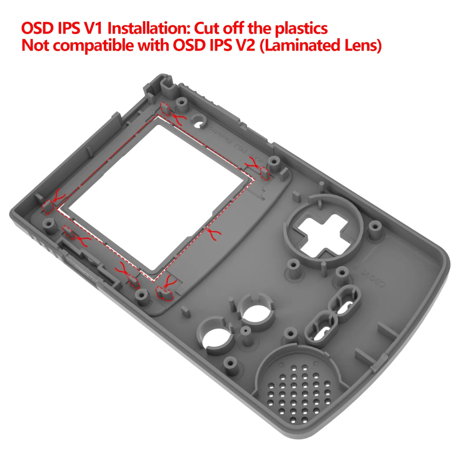 EXtremeRate Gameboy Color Replacement Shell IPS... From Ddmyfriend, $59 ...