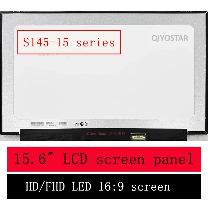 Tela 15.6 "Matriz LED slim para Lenovo Ideapad S14515API S14515AST S14515IWL/15IGM Laptop LCD Painel de tela Substituição do painel