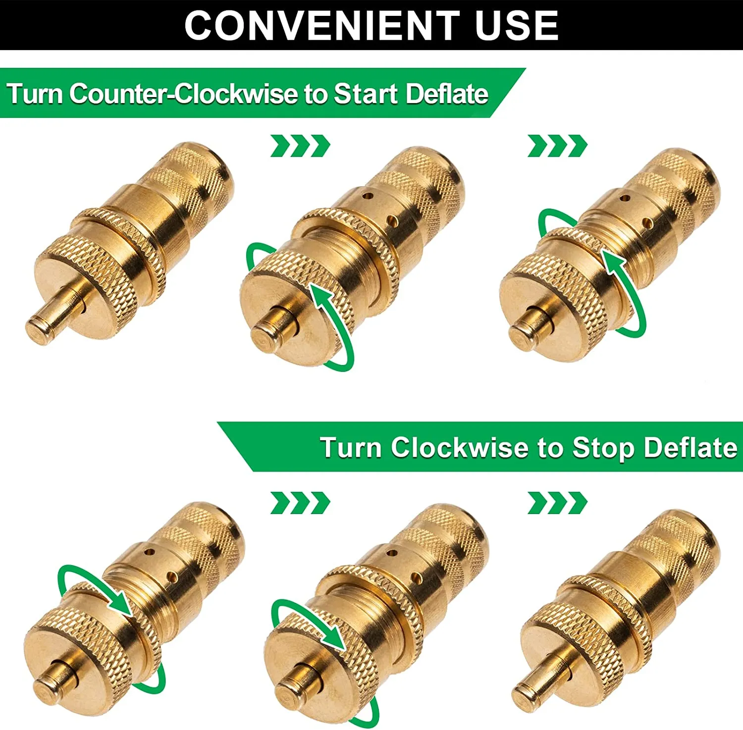 Off-road Tire Deflators | Brass Automatic Tire Deflation Valve | Portable Tire Deflator Tool | Truck Deflation Tool Motorcycle Deflator Tire Deflation Tool Quick Tire Deflators for Off-road Off-road Tire Deflators | Brass Automatic Tire Deflation Valve | Portable Tire Deflator Tool | Truck Deflation Tool Motorcycle Deflator Tire Deflation Tool Quick Tire Deflators for Off-road