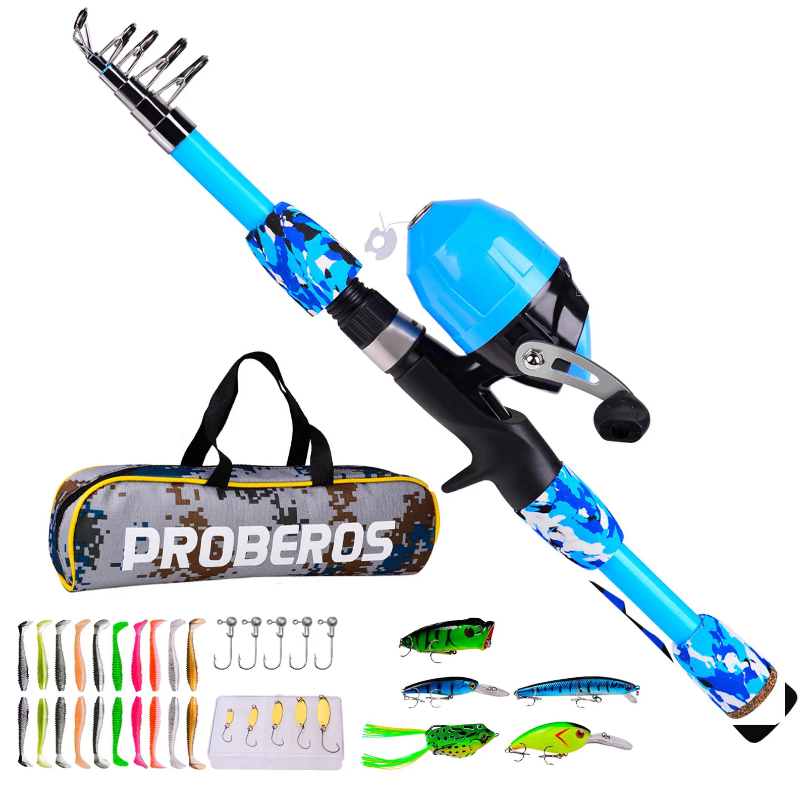 Kids Fishing Pole Set with Telescopic Fishing Rod and Casting Reel for Boys and Girls from Dhgate Casting Rods - price 37.16 Kids Fishing Pole Set with Telescopic Fishing Rod and Casting Reel for Boys and Girls from Dhgate Casting Rods - price 37.16