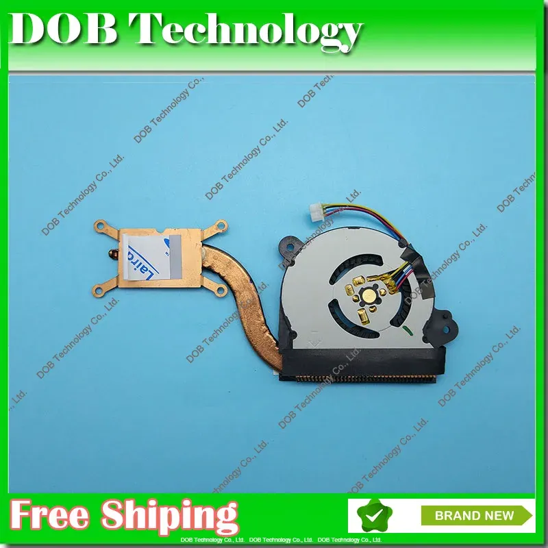 Pads Fan FOR ASUS X201E X202E S200E Q200E X202ep 200 X202EV Laptop CPU Cooling Fan With Heatsink