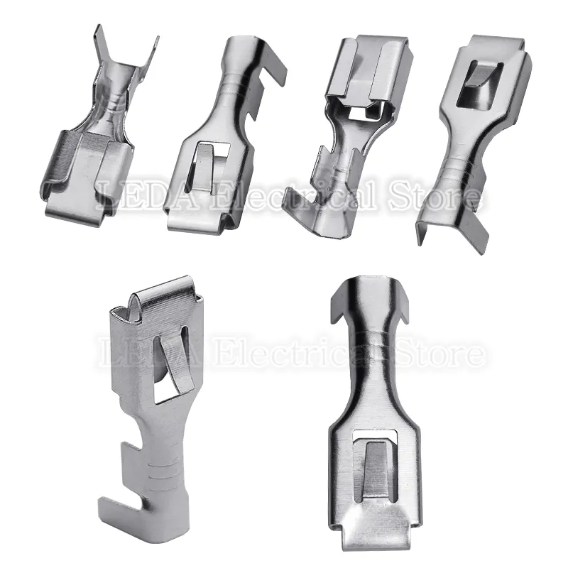 Brass Auto Splice Wire Terminals For DJ611 6.3B And DJ 621 06.03B 100/6 ...