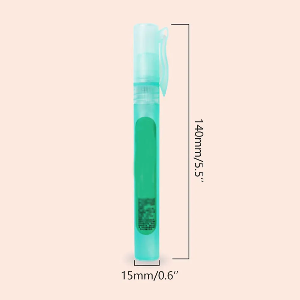 200 fois par pulvérisation 10 ml de papier thermique en papier pulvérisateur Sécurité Splay Prapitude joint de type liquide Couvercle Eliminateur Remover portable