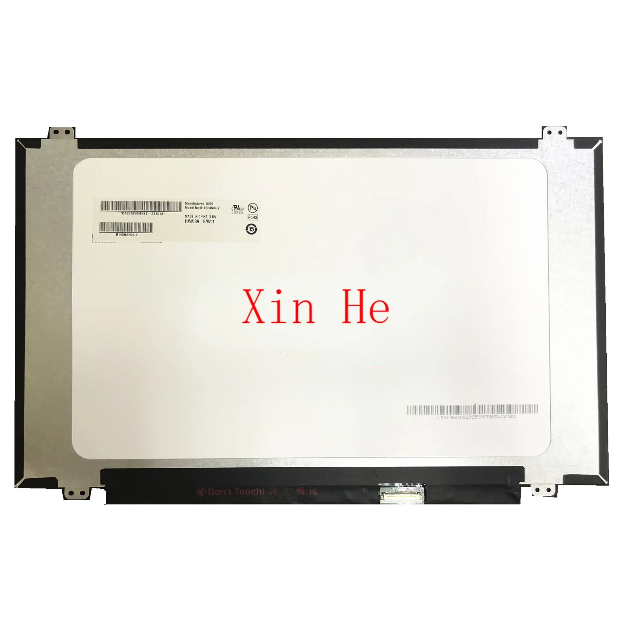 Scherm B140HAN04.2 14.0''LAPTOP LCD -schermpaneel 1920*1080 IPS EDP 30PINS Display Panel Vervanging