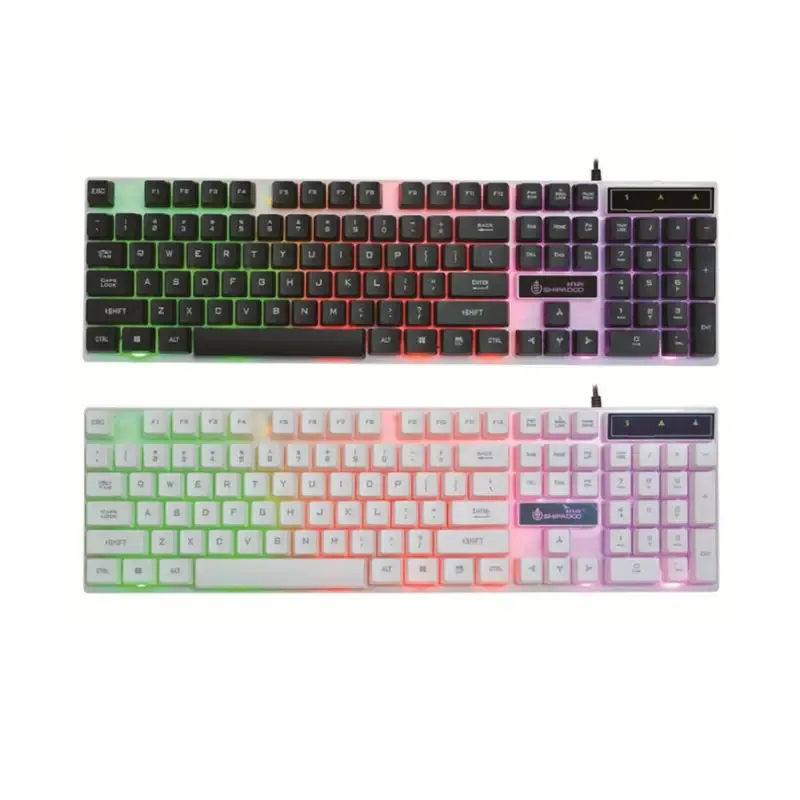 Keyboards Gaming Keyboard With LED Lighting Mechanical Keyboard For Computer, Laptop, Gaming DeviceAccessories