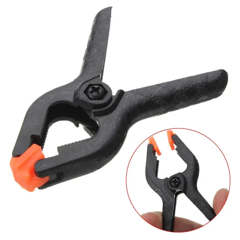 1/5pcs 2 polegadas CLAMP de mola clipes de fixação DIY Ferramentas de madeira para telha de madeira LCD Phone Phone não deslizamento Ferramentas de reparo