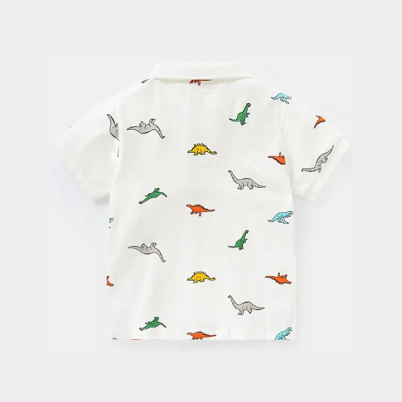 CROAL CHERIE Cute Dinosaur Kids Boys T-Shirt Children`s Shirts Clothing For Toddler Boys Short Sleeve Shirts Tees Tops Boys (1)