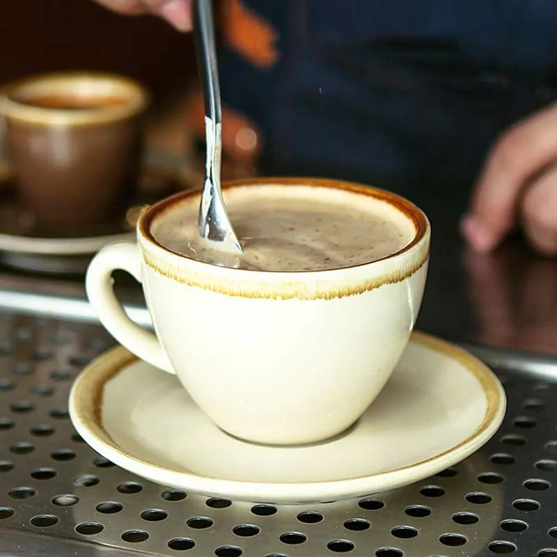 Soucoupe de tasse de café en céramique européenne ensemble latte cappuccino tasse de café expresso tasse de maison de café tasse de café tasse