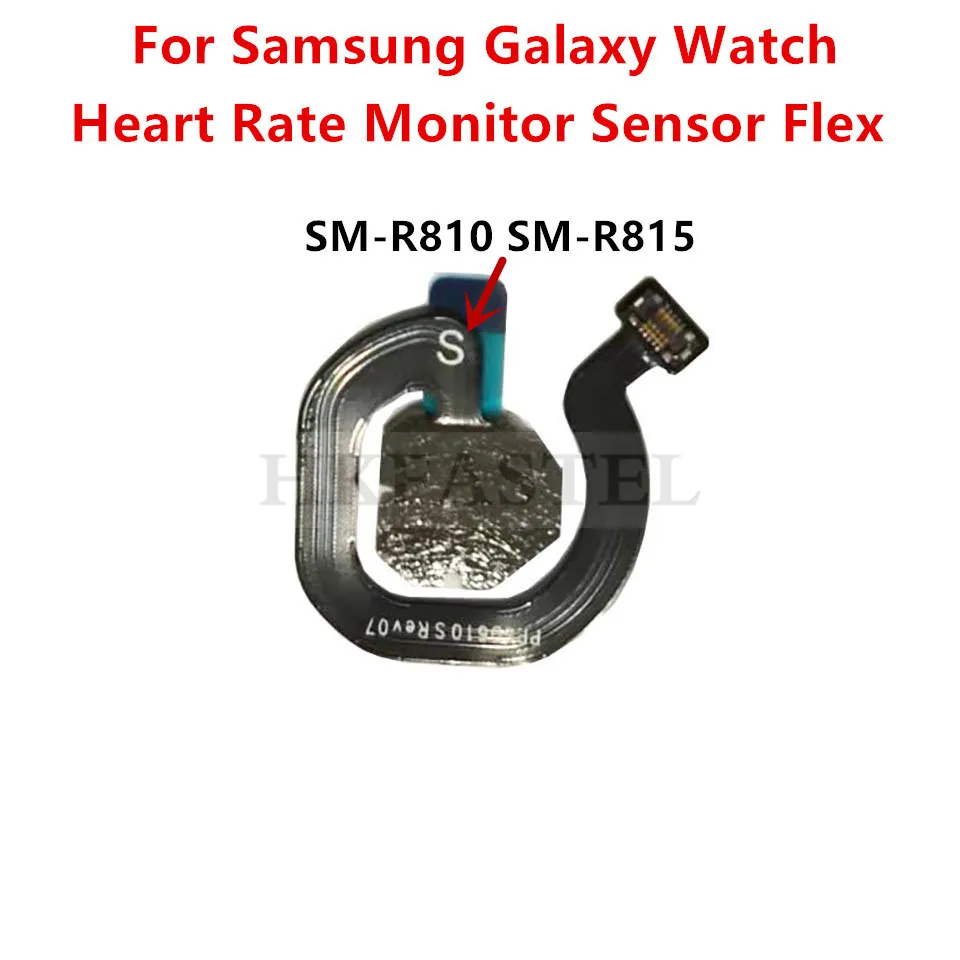 SM-R800 SM-R815 für Samsung Galaxy Watch R800 R805 R810 R815 Neues Original-Herzfrequenzmonitor-Sensor Flex Kabel Rückenglasabdeckung