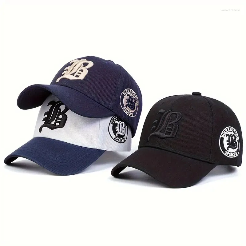 Ball Caps Unisexe Gothic Letter FLB broderie de baseball printemps et automne chapeaux décontracté réglables