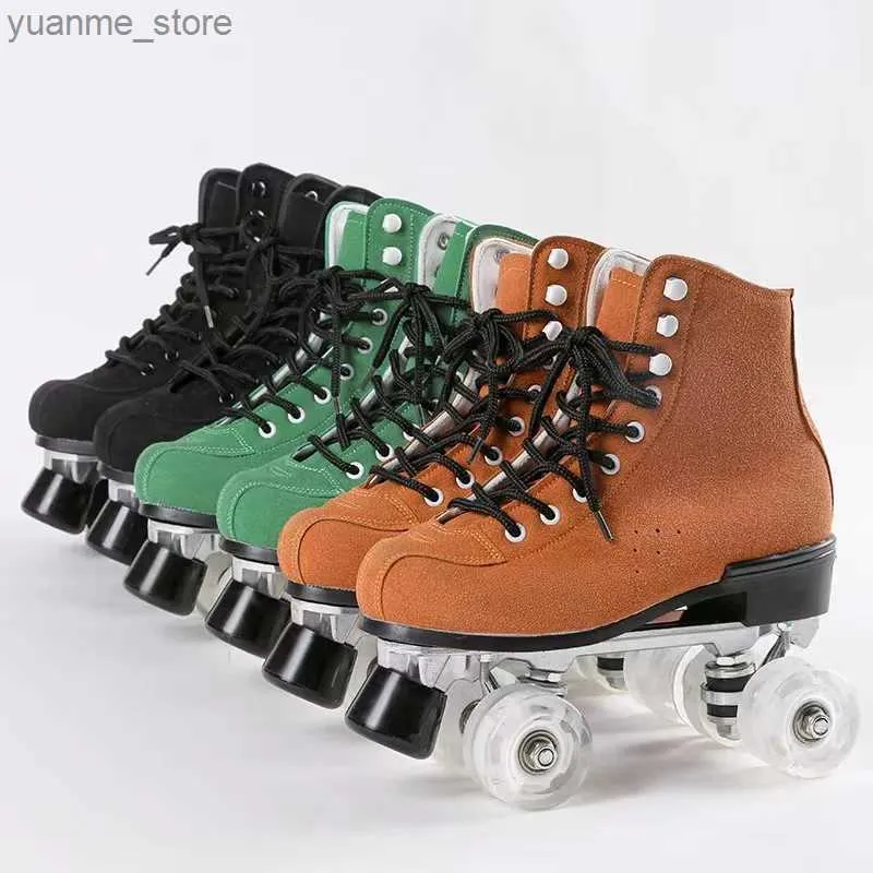 Inline Roller Skates High Quality Velvet Roller Skates Shoes