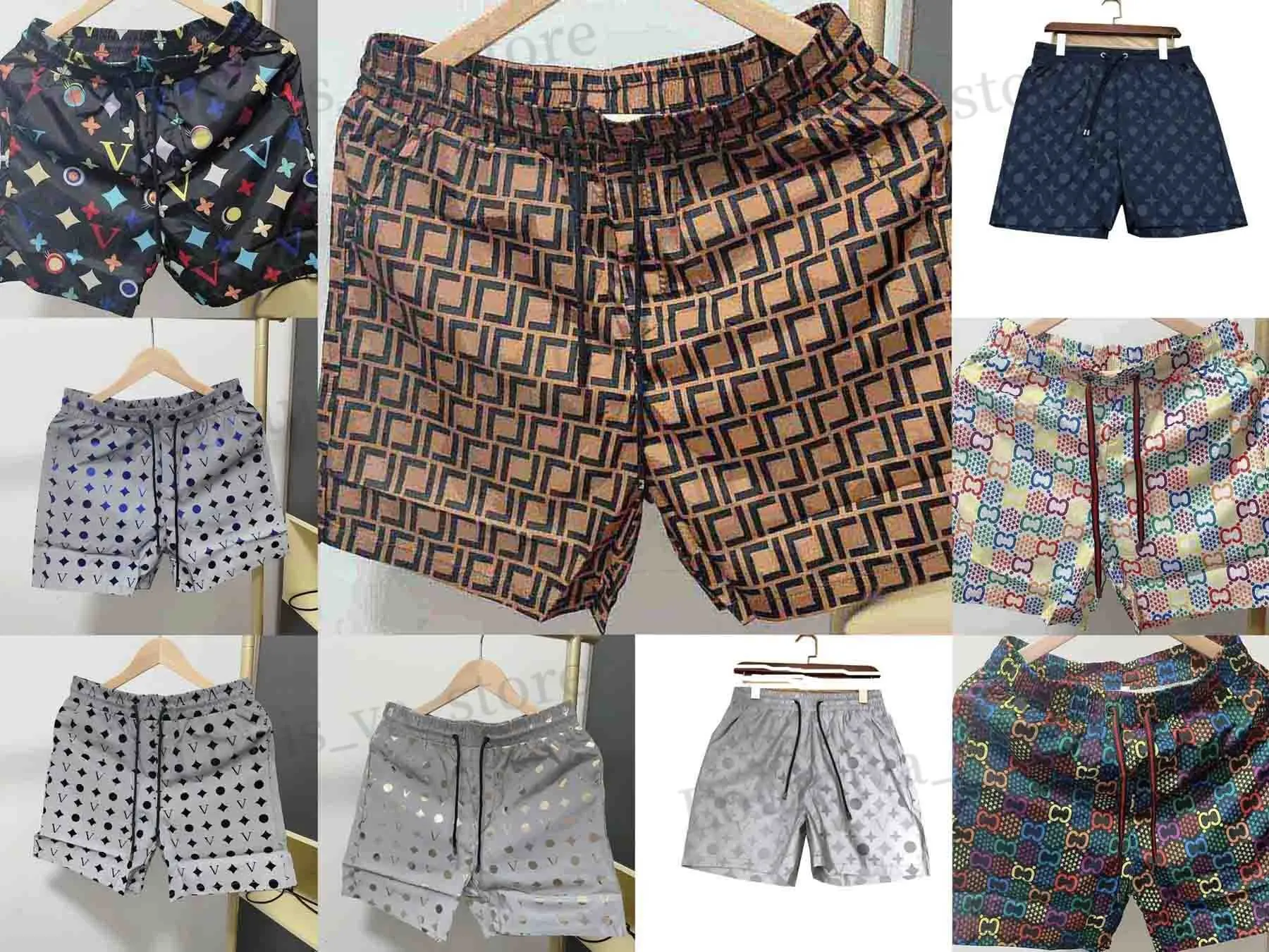 Shorts masculins Shorts de mode d'été en gros Nouvelle planche de créateurs courte courte de baignade de bain à séchage rapide Pantalon de plage pour hommes