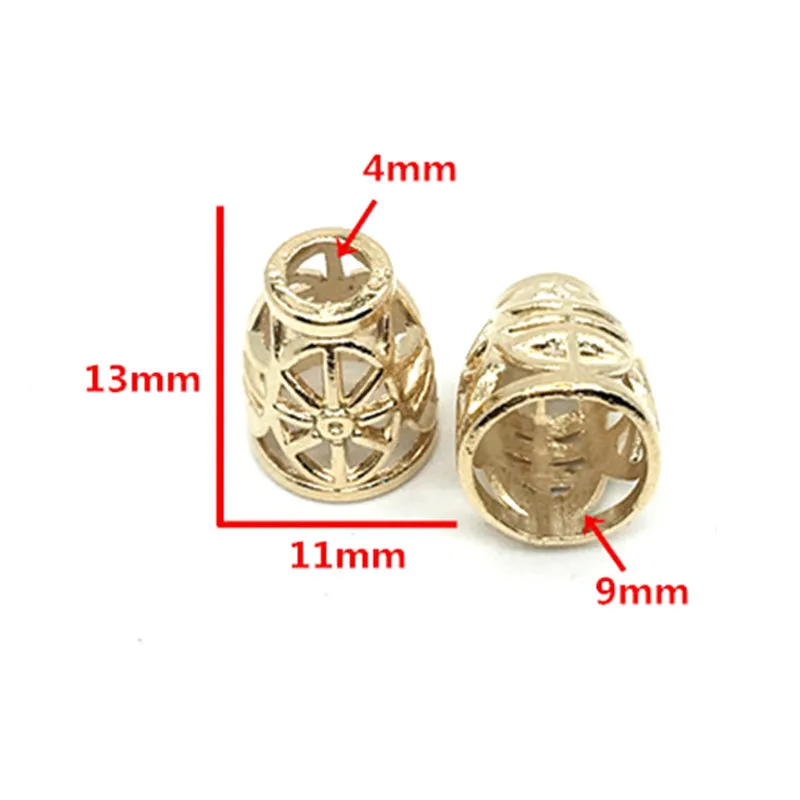 Doreenbeads 10 Stcs Neue Stopper Hohlkabelschloss Federschaltungsrock Schnalle Kleidungsstück Accessoire von Hut Wollmantel Hoodies Shoelace