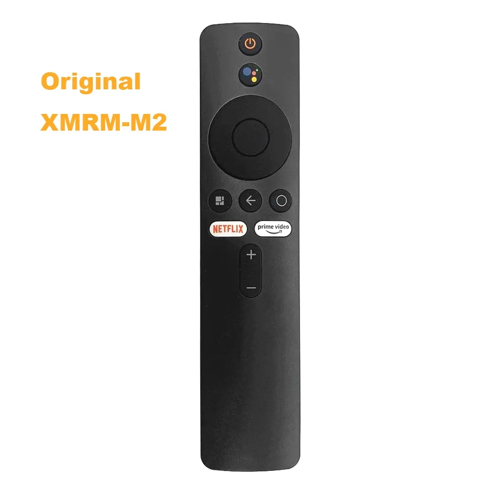 مربع جديد أصلي XMRMM2 مناسب لـ MI TV Stick 4K MDZ27AA 360 ° Bluetooth صوت التحكم عن بُعد مع مساعد Google