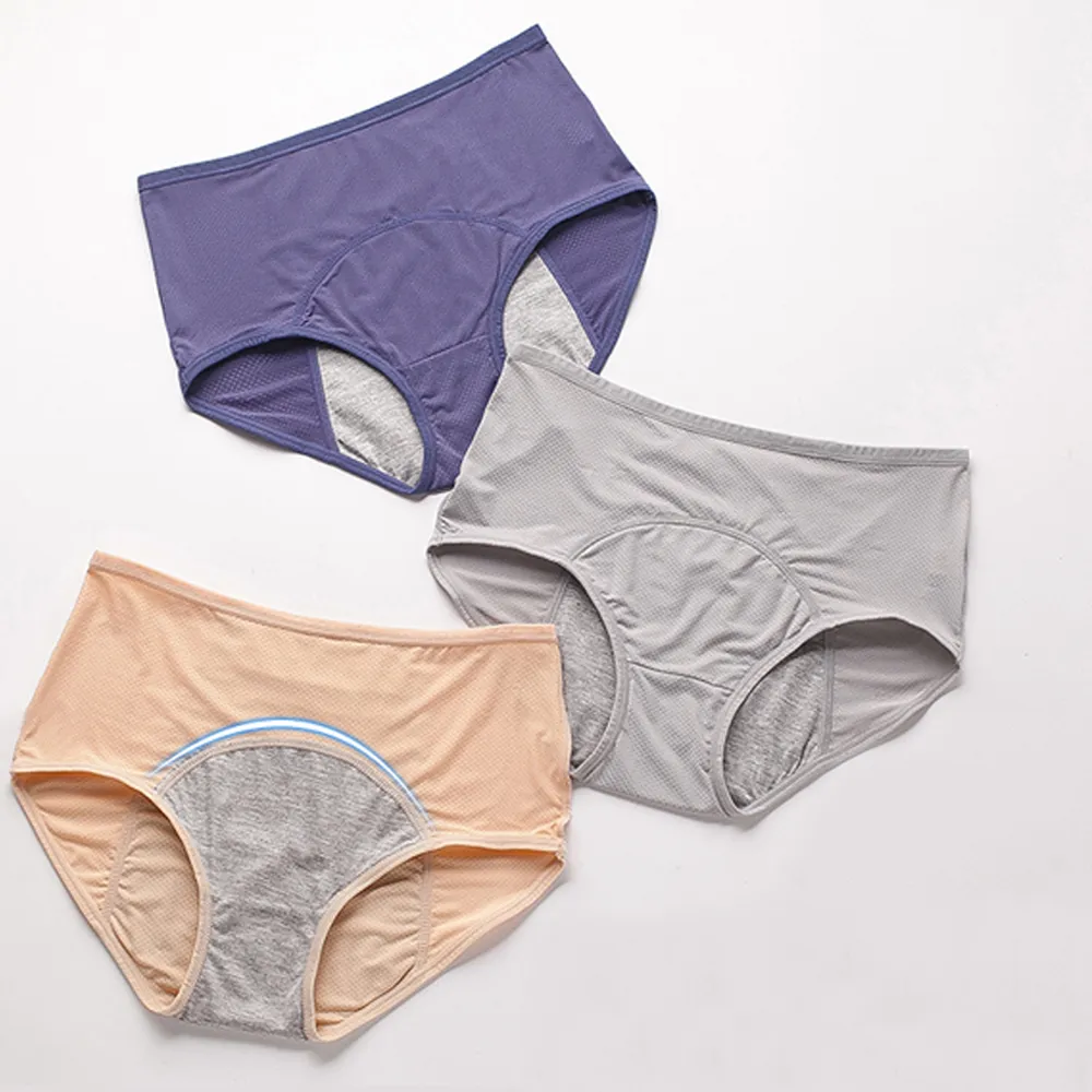 3PCS / Set Menstruelle Pénéorations Brief