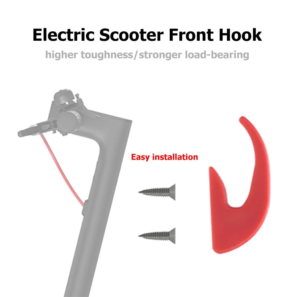1/2/3/4/5pcs سكوتر كهربائي هيلم هيلم هيلم لوكيومي ميجيا M365 Pro Pro Pars Scooter Grip Hook Hook Accessories
