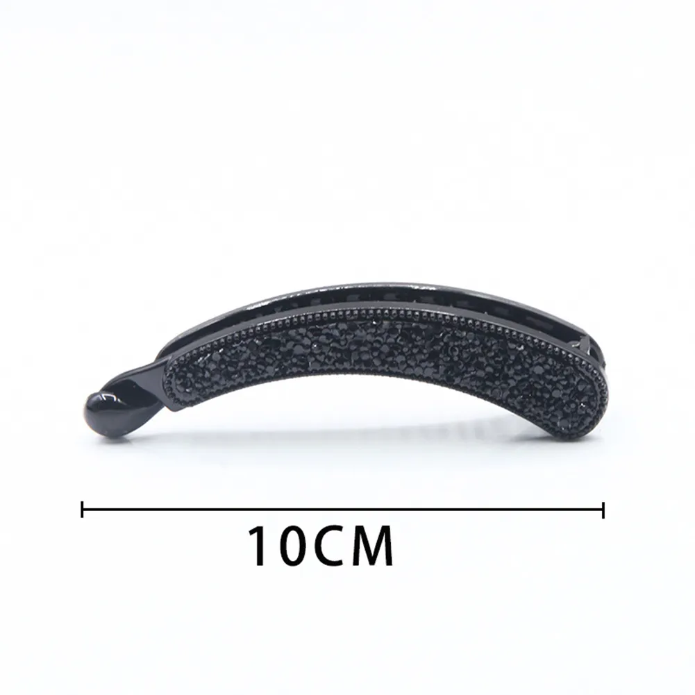 Fermaglio A Banana Con Brillantini Glamour Girlz Per Coda Di Cavallo – Accessorio Capelli Donna