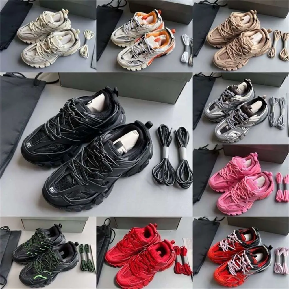 Factory Direct Sale Top Paris Track 3 schoenen Gedempte hardloopschoenen Wit Zwart Schoenen en Dames Fade Black Dames