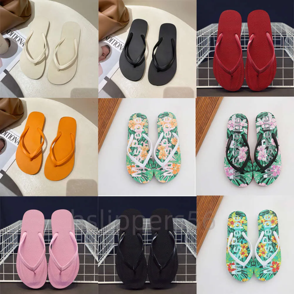 Mode Sandals Slipper Plattform Outdoor Designer Klassiker klassischem Strand Alphabet Print Flip Flops Sommer Flat Casual Shoes Gai 85