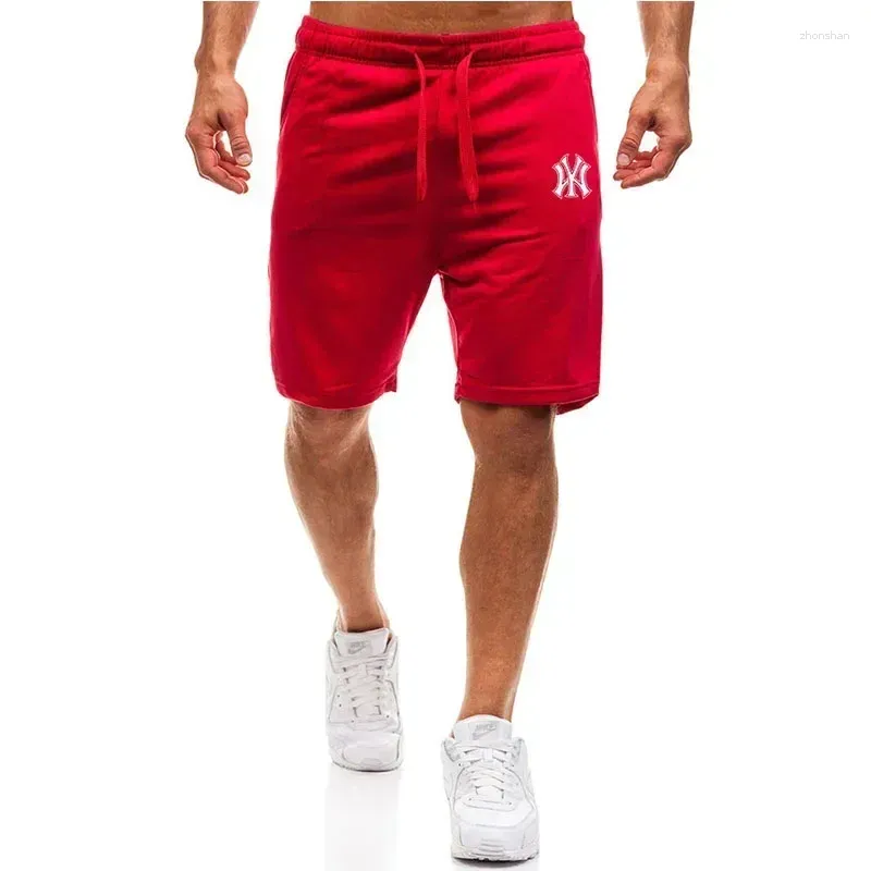 Shorts masculins 2024 Sports minces Running Jogging Workout Vêtements Fitness Papt de sueur pantalon décontracté Basketball d'été