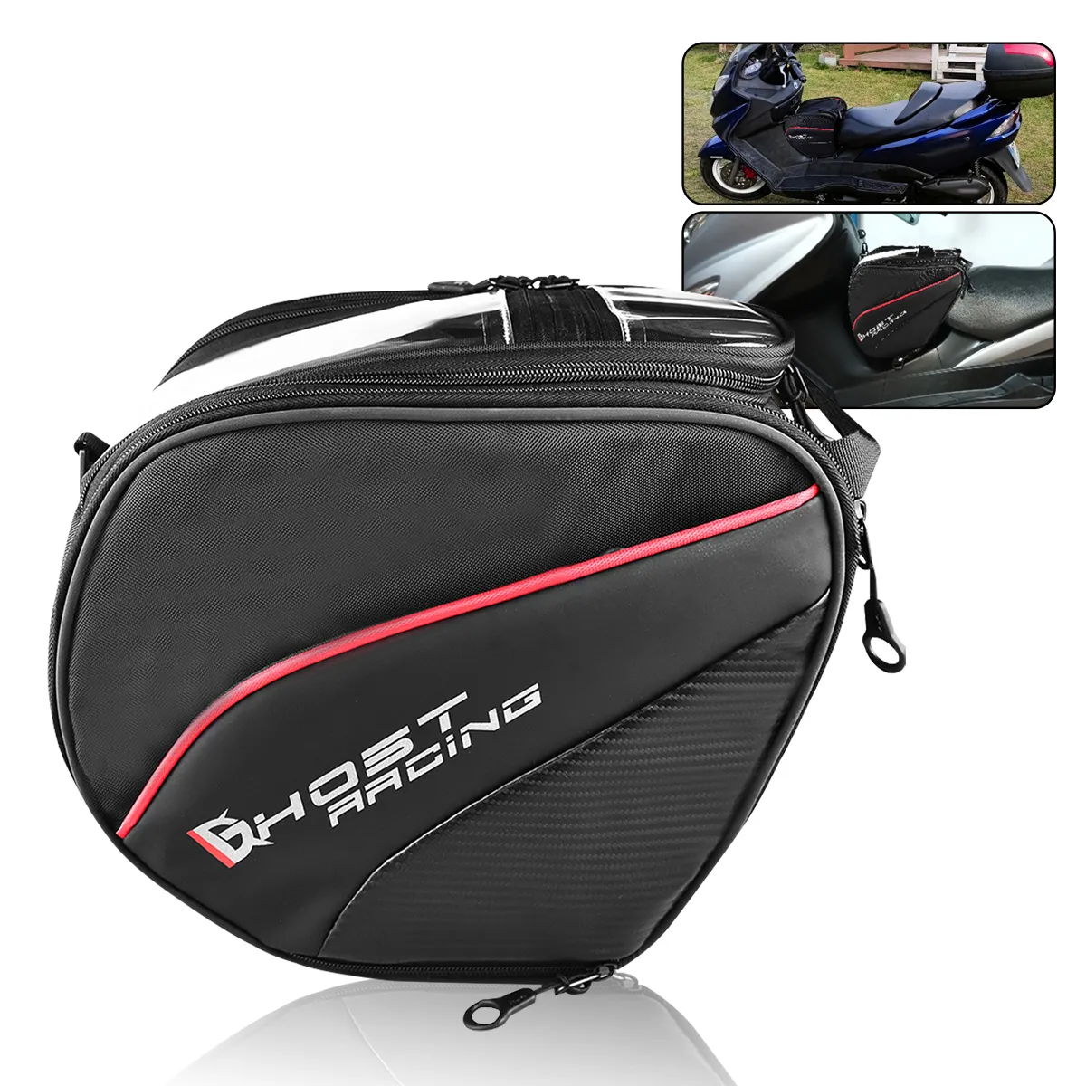 For Honda PCX 160 150 XADV750 For Bmw C400GT For YAMAHA tmax530 NMAX155 Motorcycle Scooter Pedal Bag Toolbag Luggage Saddlebag