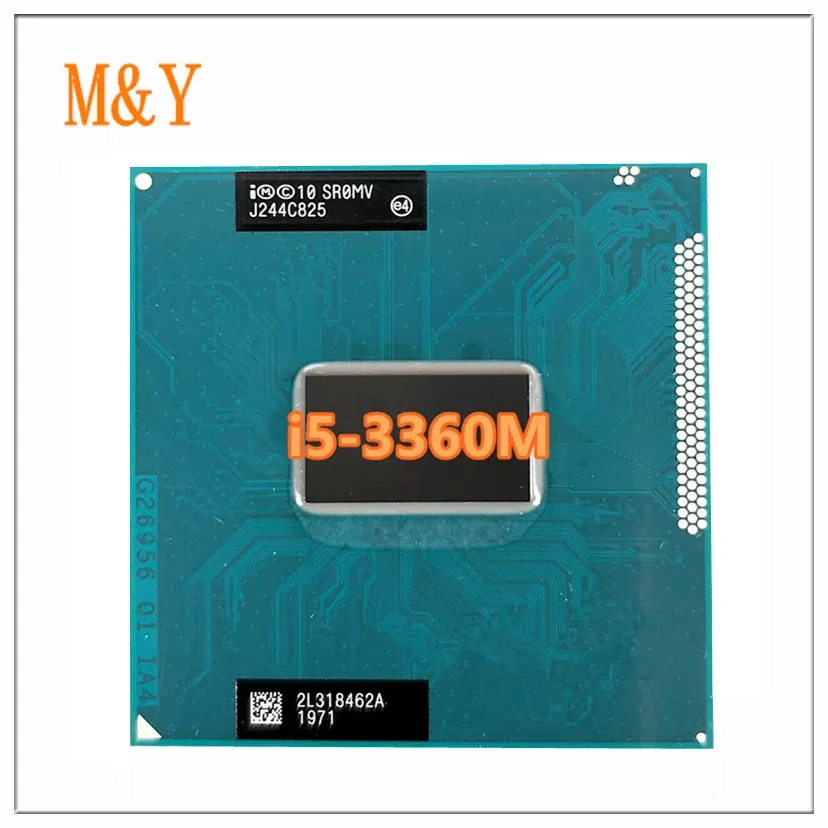 Processor Core i53360M Processor SR0MV DualCore Quadthread Socket G2 / RPGA988B i5 3360M Laptop CPU 2.8 GHz 3M 35W