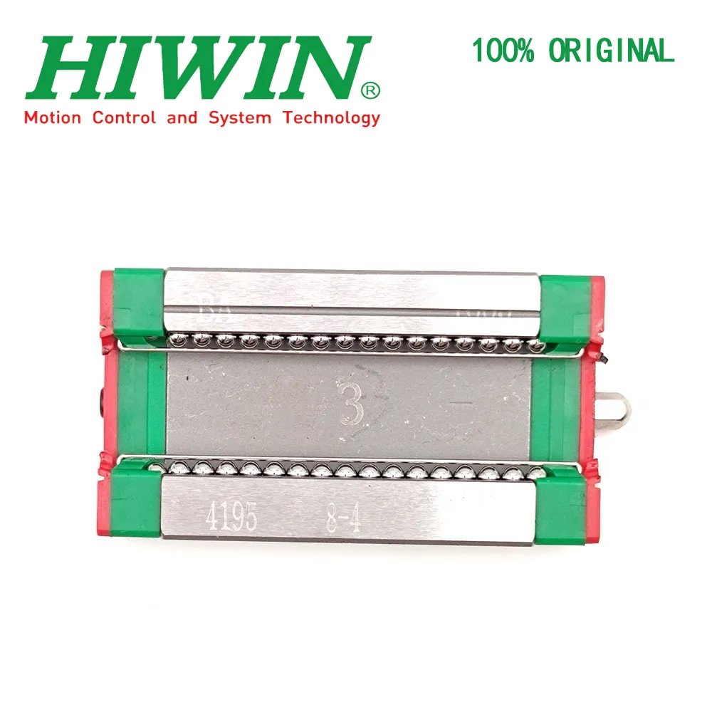 Nouveau Hiwin Original authentine MGN15 Rail linéaire 60 70 80 90 100 150 200 300 400 450-550mm MGN15 Guide linéaire + bloc de curseur MGN15H