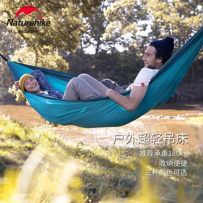 Hammocks NatureHike Upgrade Outdoor Ultra Light Swinging Pendant Camping Portable tårbeständig Casual Pendantq