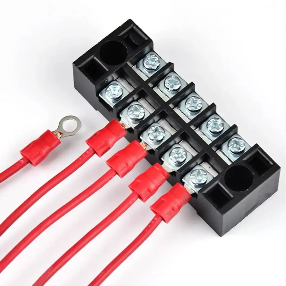 REALLYT RV1.25/2/3.5/5.5 100PCS/Pack Ring Insulated Wire Connector Electrical Crimp Terminal RV1.25-5.5 Cable Wire Connector
