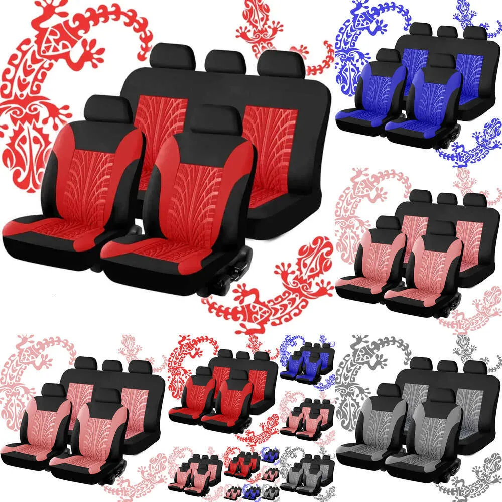 NEW 4/9PCS Set Universal Fit Most Cars Covers Styling Car Seat Protector Four Seasons