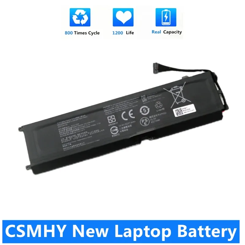 Batterijen CSMHY NIEUW RZ090330 RC300328 Laptopbatterij voor Razer 15 Base 2018 2019 2020 2021 Jaar, RZ090270, RZ0903009, RZ090369, RZ090410