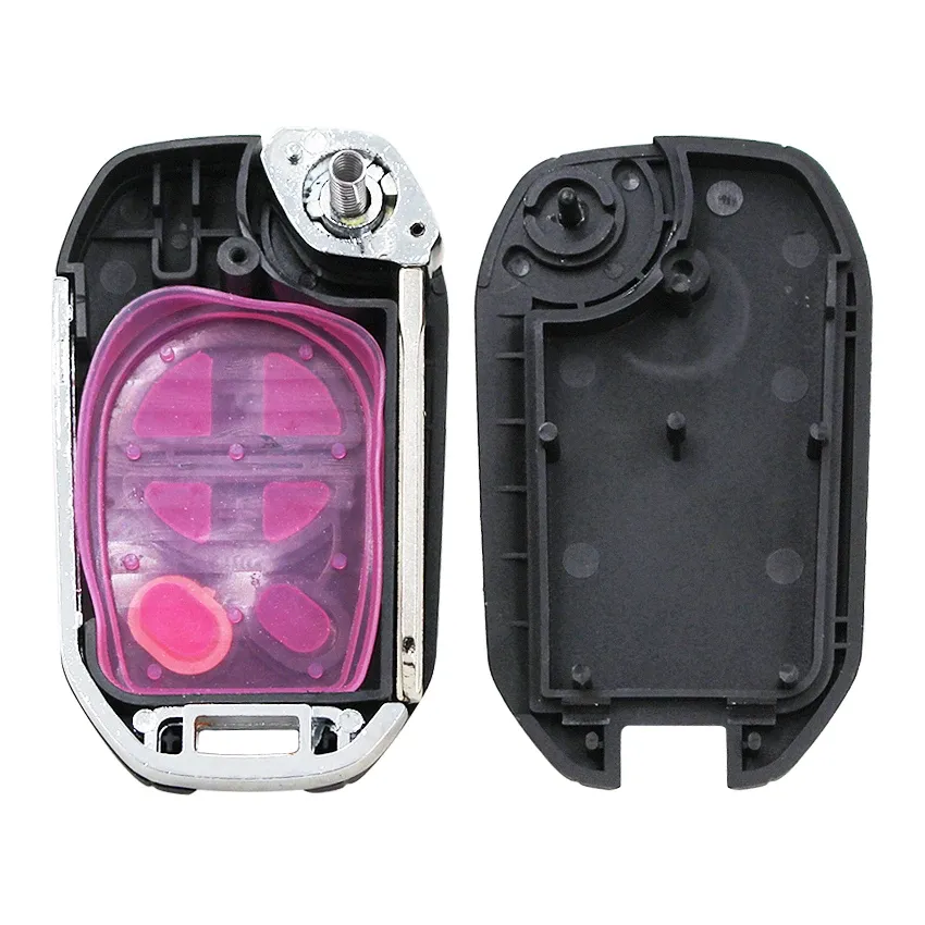 VD20247-Toyota Flip Remote Key Shell 3 Buttons Modified Horizontal