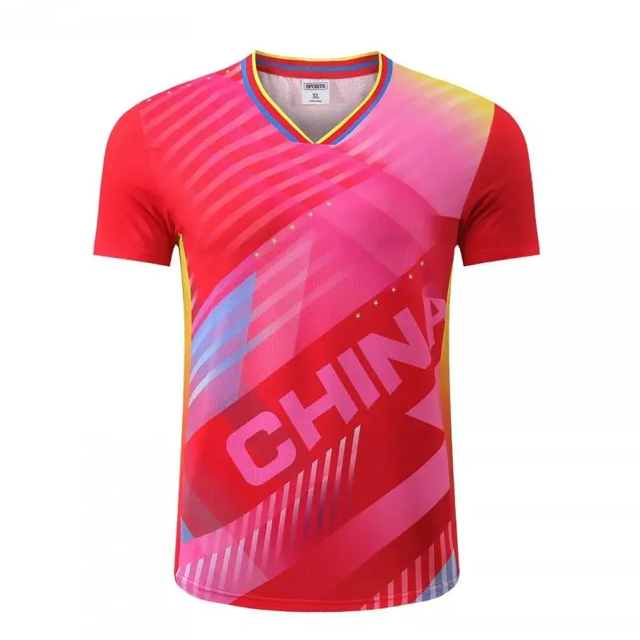 DHgate.com:National Team Table Tennis Jersey | Breathable