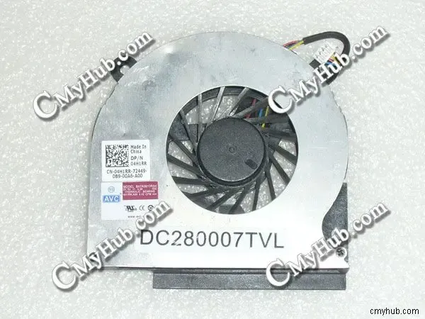 Cooling Genuine For Dell Latitude E6410 04H1RR 4H1RR BATA0610R5H 002 DC280007TVL DC5V 0.3A 4Wire 4Pin Cooling Fan