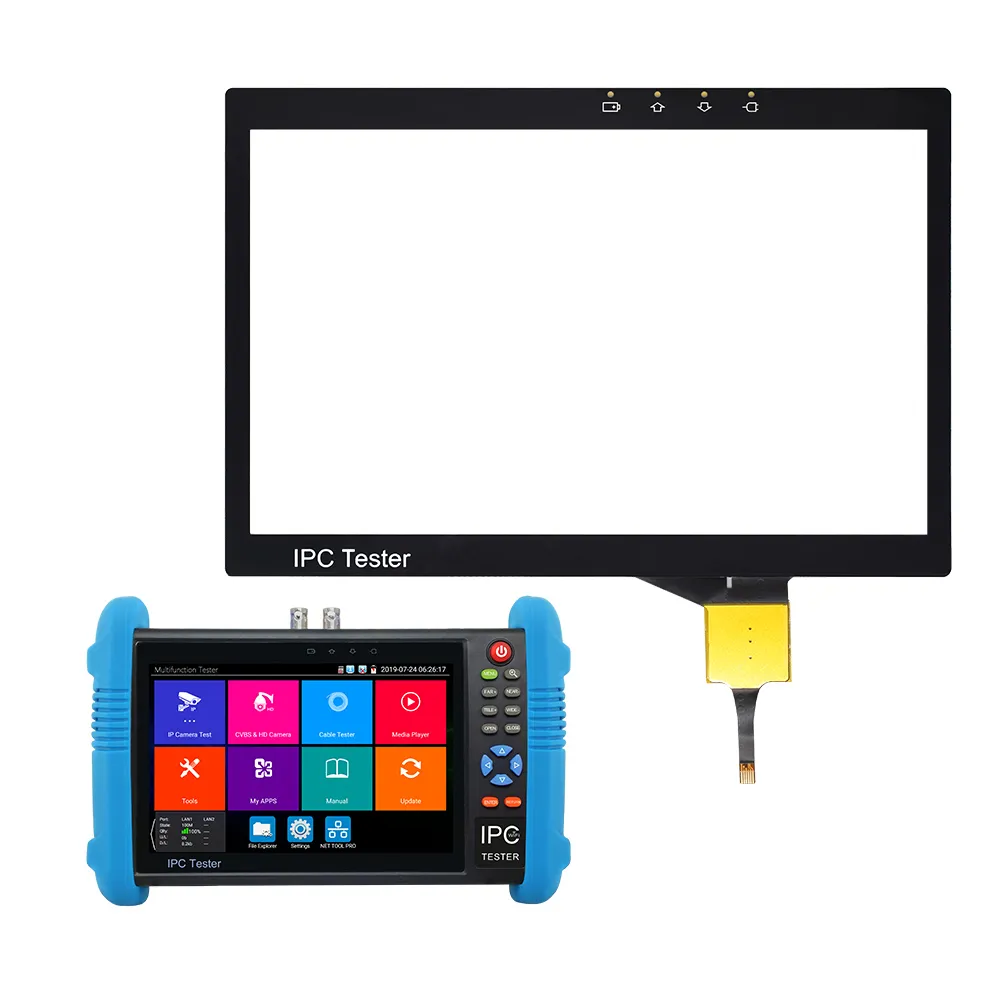 IPカメラテスターIPC9800プラスIPCテスターのタッチスクリーン