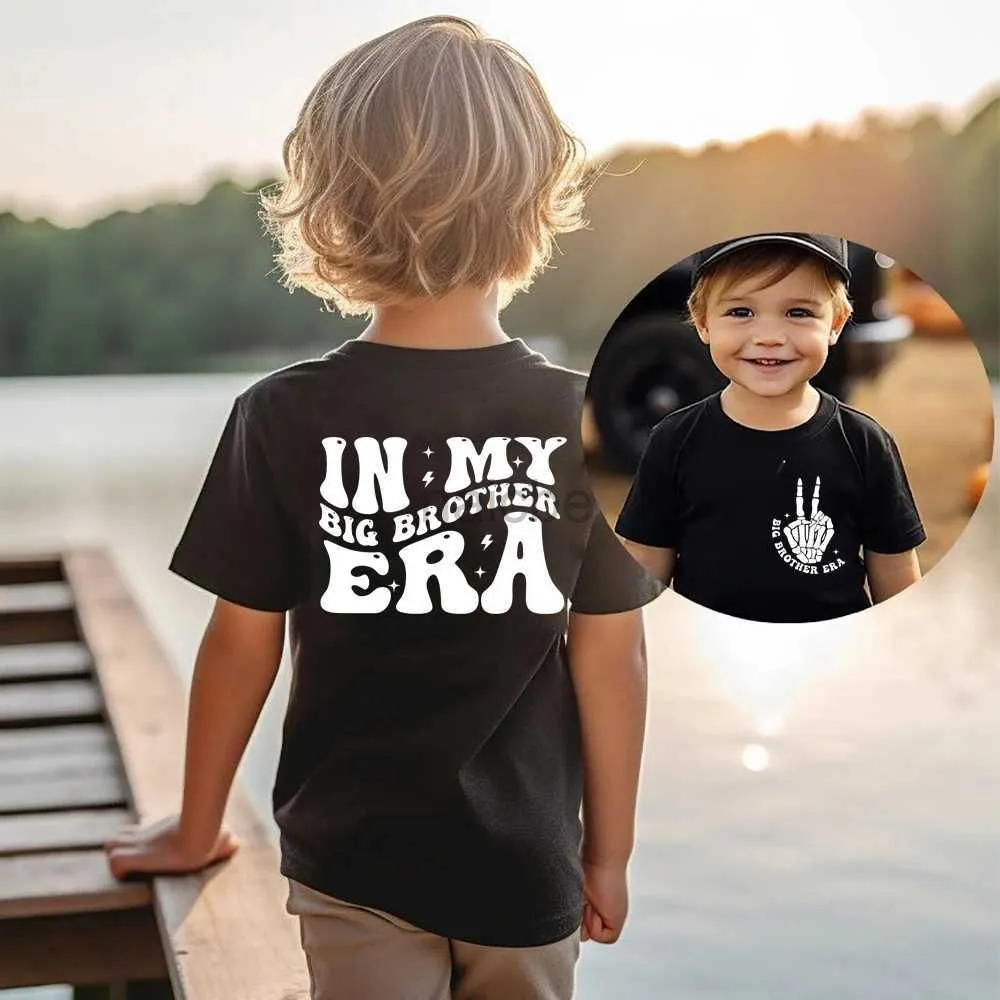 T-Shirts in meinem großen Bruder Era T-Shirt lustiges Kleinkindhemd Big Bro Shirt Trendy Fashion Kid Shirts Konzert Kid T-Shirt Outfits 240410