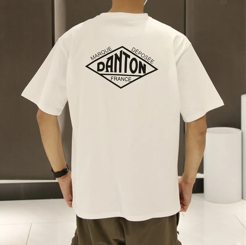 T-shirts noirs blancs bleus hommes femmes 1: 1 de la meilleure qualité à imprimer les t-shirts à imprimé décontracté