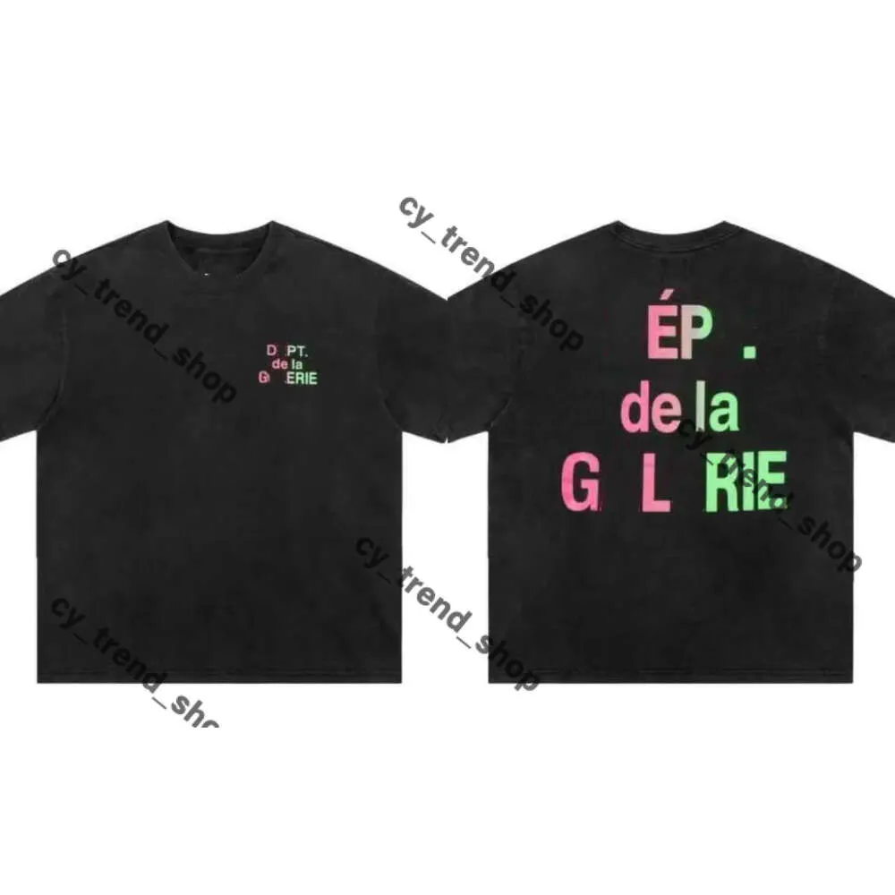 Koszulka galeryjna designer letni alfabet nadruk gwiazda ta sama okrągła szyja T-shirt dla mężczyzn dla mężczyzn Kobiety Zagrzewództwo koszulka Dept Koszulka Galary Dept Tshirt 611 611