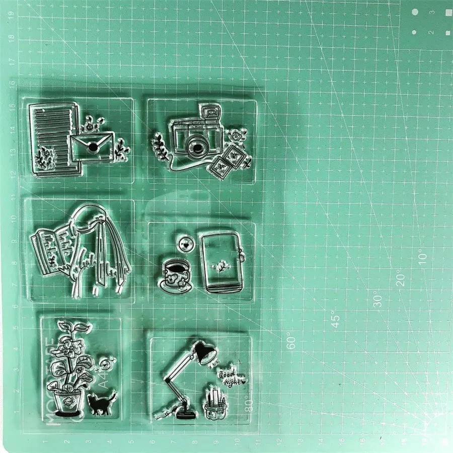 11*16 Vintage Little Things Transparent Clear Silicone Stamps Seal For DIY Scrapbooking Fotoalbum Dekorativt klart stämpel