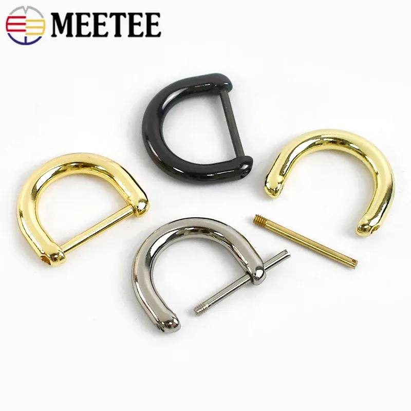 Meetee 5/10PCS 13/16/20/25 мм металлические D Кольцевые сук